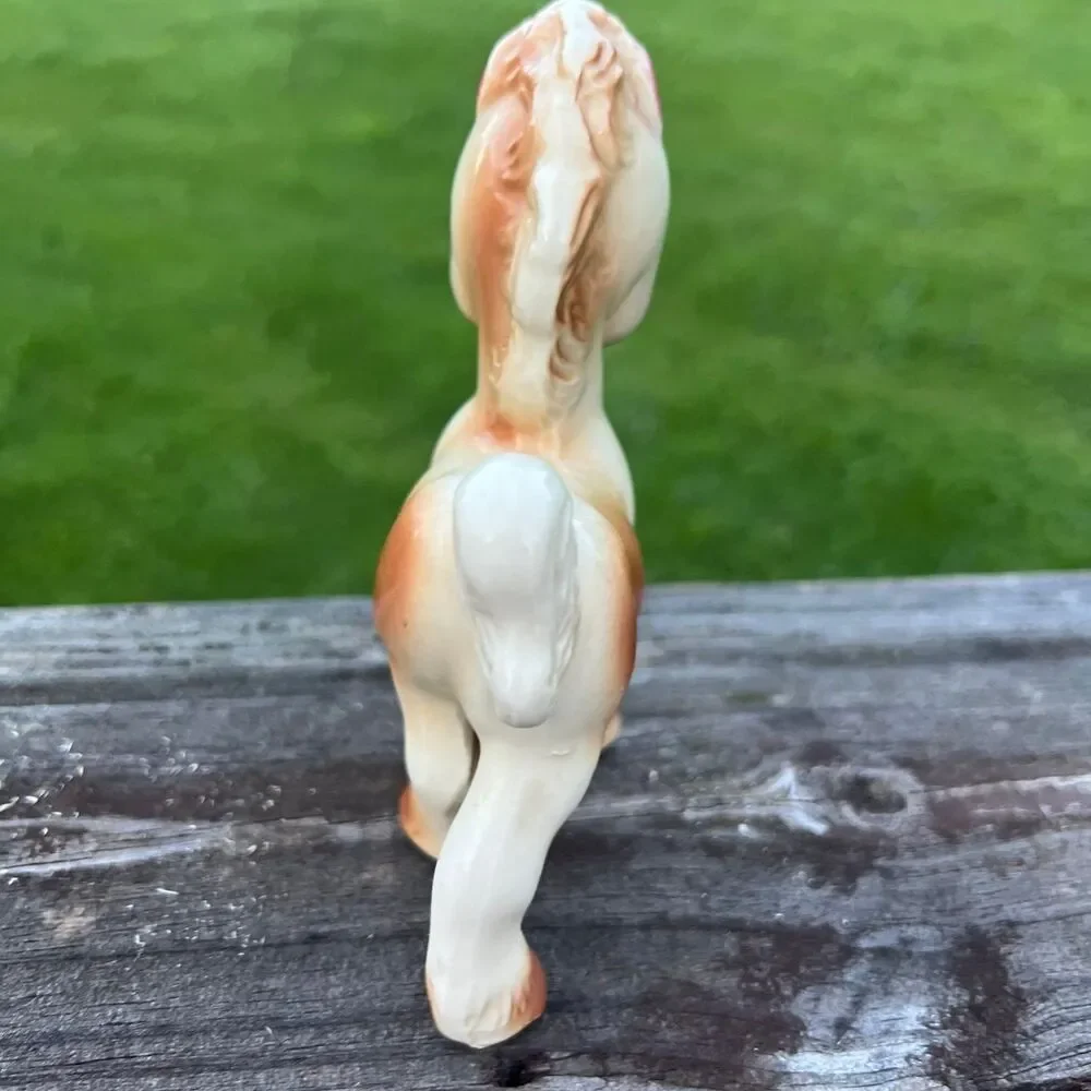 Vintage Rempel Diamond Pottery Frisky Pony 1950